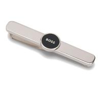 BOSS Krawattennadel aus Messing mit rundem Logo-Detail - Style B-LOGO2-TIE, 50565224 Schwarz ONESI