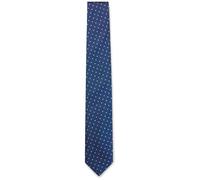 BOSS Krawatte aus Seiden-Mix mit feinem Muster - Style H-TIE CM 7.5 262, 50566654 Dunkelblau ONESI