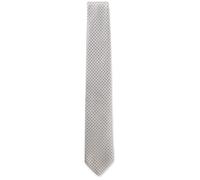 BOSS Krawatte aus Seiden-Mix mit feinem Muster - Style H-TIE CM 7.5 262, 50566654 Hellgrau ONESI
