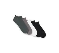 Sneakersocken BOSS "5P AS Uni CC", Herren, Gr. 39-42, schwarz, Baumwollmischung, unifarben, elastisch, Socken, mit BOSS Label (66413640-39) schwarz
