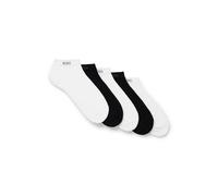 BOSS Fünferpack knöchellange Socken - Style 5P AS Uni Color CC, 50478205 Weiß / Schwarz 35-38