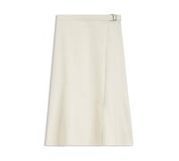 BOSS A-Linien-Wickelrock aus Stretch-Baumwolle - Style Vuleran1, 50557420 Natur 38