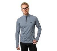 BOSS Active Sweatshirt mit kurzem Reißverschluss und Moisture Management - Style SW_Active QZ, 50564514 Grau XL