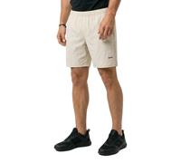 BOSS Green Relaxed Fit Sportshorts mit elastischem Bund in Sand, Größe S