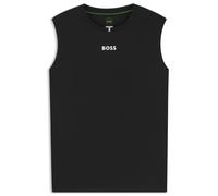 BOSS Active Ärmelloses T-Shirt aus schnell trocknendem Gewebe mit Logo - Style TS_TOC Serve Tank, 50559138 Schwarz L