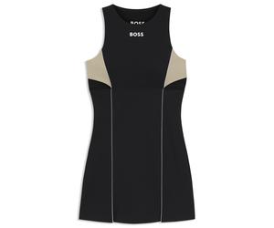BOSS Active Jersey-Kleid mit Colour-Block-Design - Style Ematch, 50545815 Schwarz / Weiß S