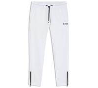 BOSS Active Jogginghose aus Stretch-Gabardine mit Thermoregulierung - Style Hicon TOC, 50542940 Weiß XXL