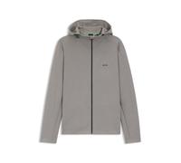 BOSS Active Kapuzenjacke mit reflektierenden Details und geruchshemmenden Eigenschaften - Style SW_Tour HD FZ, 50554394 Grau XL