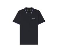 BOSS Active Paddy Regular-Fit Poloshirt aus schnell trocknendem Stretch-Piqué - Style Paddy Pro, 50469102 Dunkelblau L
