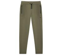 BOSS Regular-Fit Jogginghose mit Jacquard-Streifen - Style KN_Active Push TR, 50553769 Olive XL