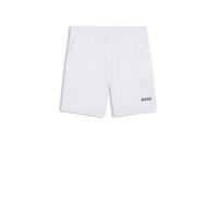 BOSS Active Schnell trocknende Shorts aus Stretch-Gewebe mit Taschen - Style SH_TOC Spin 9 inch, 50551953 Weiß S