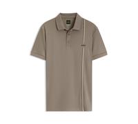 BOSS Active schnell trocknendes Poloshirt mit Signature-Streifen - Style PL_TOC Game 3, 50563363 Hellbraun M