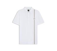 BOSS Active schnell trocknendes Poloshirt mit Signature-Streifen - Style PL_TOC Game 3, 50563363 Natur XXXL