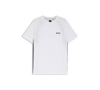 BOSS Active Schnell trocknendes Slim-Fit T-Shirt mit Vier-Wege-Stretch - Style TS_TOC Spin CB, 50554544 Weiß L