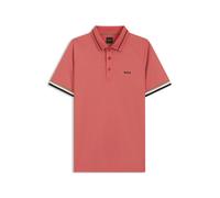 BOSS Active Slim-Fit Poloshirt mit Logo-Details - Style PL_TOC Court, 50570005 Koralle XXL