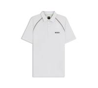 BOSS Active Slim-Fit Poloshirt mit Schutz vor unangenehmen Gerüchen - Style Patteo TOC, 50543333 Weiß M