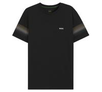 BOSS Active Slim-Fit T-Shirt mit Streifen an den Ärmeln - Style TS_TOC Court 2, 50569997 Schwarz XL