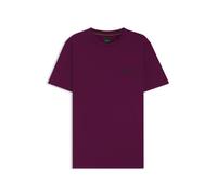 BOSS Active Slim-Fit T-Shirt aus Stretch-Jersey mit feuchtigkeitsableitenden Eigenschaften - Style Tee Check TOC, 50543330 Dunkelrosa L
