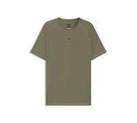 BOSS Active Slim-Fit T-Shirt mit dekorativen reflektierenden Details - Style Tee Active 1, 50531240 Olive XL