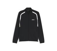BOSS Active Sweatjacke mit Reißverschluss und temperaturausgleichender Performance - Style SW_TOC Spin FZ, 50554402 Schwarz XXXL