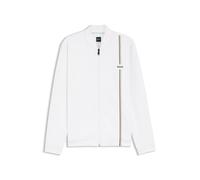 BOSS Active Sweatshirt mit Smart Temp Technologie - Style SW_TOC Game FZ, 50563352 Weiß S