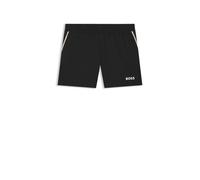 BOSS Active Tennis-Shorts aus schnell trocknendem Stretch-Gewebe - Style S_T-Match 5 inch, 50541382 Schwarz M