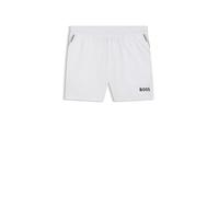 BOSS Active Tennis-Shorts aus schnell trocknendem Stretch-Gewebe - Style S_T-Match 5 inch, 50541382 Weiß XXL