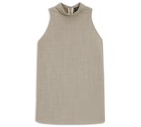 BOSS Ärmellose taillierte Bluse aus Schurwolle mit Stretch-Anteil - Style Bienta, 50572057 Hellbeige 44