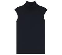 BOSS Ärmelloser Pullover aus Merinowolle mit Stehkragen - Style Fipini, 50544998 Dunkelblau XS