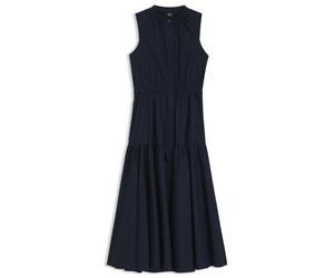 BOSS Ärmelloses Kleid aus Baumwoll-Popeline - Style Dimici, 50565398 Dunkelblau 34