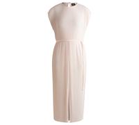 BOSS Ärmelloses Kleid aus schimmerndem Plissee-Gewebe mit Gürtel - Style Emaura, 50521881 Hellrosa XXL