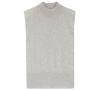 BOSS Ärmelloses Stricktop aus Kaschmir mit Schulter-Patches - Style Futrani, 50548506 Hellgrau XL