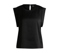 BOSS Ärmelloses T-Shirt aus gehämmertem Satin - Style C_Ieaska, 50534865 Schwarz 34