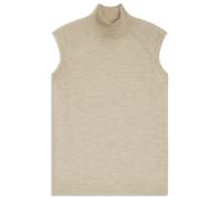 BOSS Ärmelloses Top aus Merinowolle mit Stehkragen - Style Fipini, 50544998 Hellbeige XS