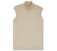 BOSS Ärmelloses Top aus Merinowolle mit Stehkragen - Style Fipini, 50544998 Hellbeige XXL