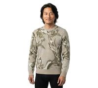 BOSS Herren Strickpullover AFLORALO, sand, Gr. XXL