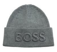 BOSS Afox Beanie Silver