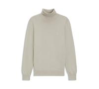 BOSS Orange Regular Fit Rollkragenpullover aus Baumwoll-Kaschmir-Mix Modell 'AKIRO_S' in Sand, Größe M
