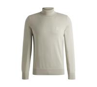 BOSS Regular-Fit Rollkragenpullover aus Baumwolle mit Kaschmir - Style Akiro_S, 50527573 Schwarz XXXL