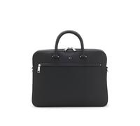 BOSS Aktentasche aus genarbtem Kunstleder mit Logo-Prägung - Style Ray_S doc case N., 50536498 Schwarz ONESI