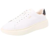 BOSS Sneakers aus Leder mit Schnürung und Logo-Details - Style Amber_Runn_fl1, 50511113 Weiß 35