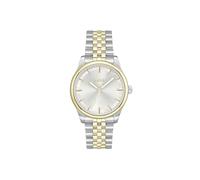 BOSS Analog Quarzuhr für Damen Kollektion Graceful mit Silbernes und Zweifarbiges Edelstahlarmband