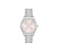 BOSS Analog Quarzuhr für Damen Kollektion Graceful mit Silbernes und Zweifarbiges Edelstahlarmband
