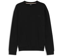 Sweatshirt BOSS "Andrew", Herren, Gr. M, schwarz 001, Single Jersey, Obermaterial: 100% Baumwolle, unifarben, regular fit normal, Rundhals, Rippbündchen, Sweatshirts Sweatshirt, Basic, regular fit (85