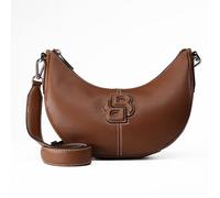 BOSS Anett Schultertasche braun, Lederimitat, Damen