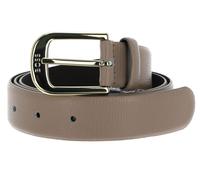 BOSS Anna Leather Belt W100 Taupe