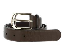 BOSS Anna Leather Belt W80 Dark Brown