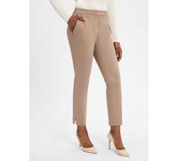 BOSS Slim-Fit Hose aus elastischem Punto-Milano-Gewebe - Style Tapria-Crop, 50541994 Beige 40