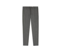 BOSS Tapered-Fit Hose aus gebürstetem Stretch-Flanell - Style P-Perin-J-RDS-WG-254, 50551542 Grau 56