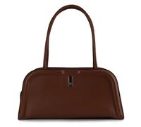 Boss Ariell Schultertasche M Leder 36 cm braun